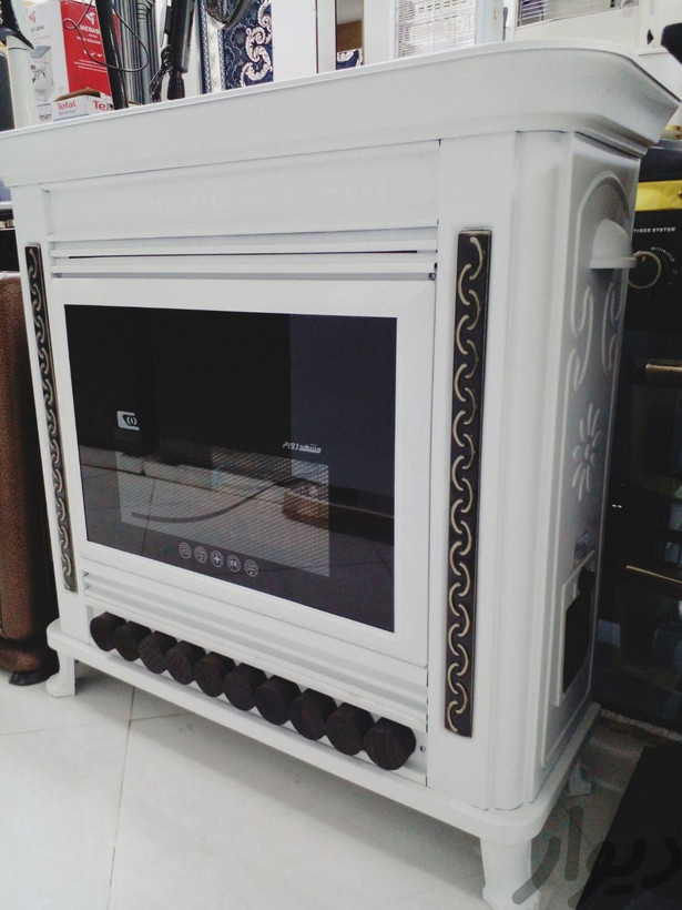 بخاری شومینه ۳۲۰۰۰ مشهد دوام مدل 850پایه دارMD-32