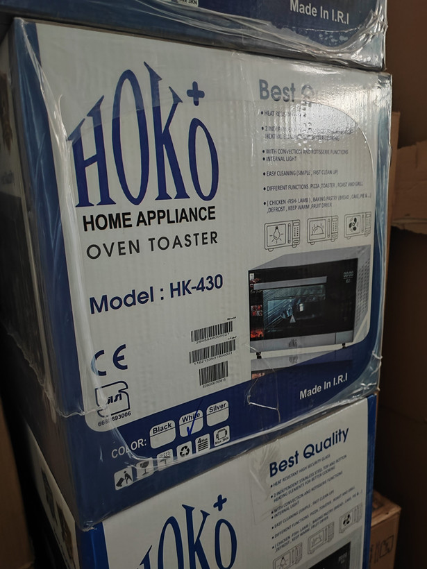 آون توستر هوکو پلاس مدل HK-430 با جوجه گردان 60 لیتری