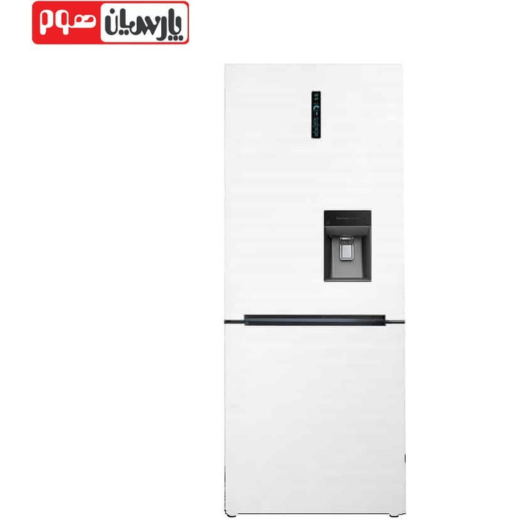یخچال فریزر نیکسان فریزر پایین مدل NC-7041-DN طرح استیل