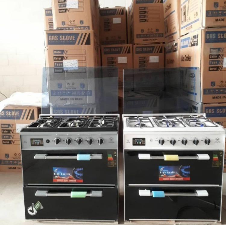 اجاق گاز 5 شعله طرح فر قاینار سهند مدل GH5