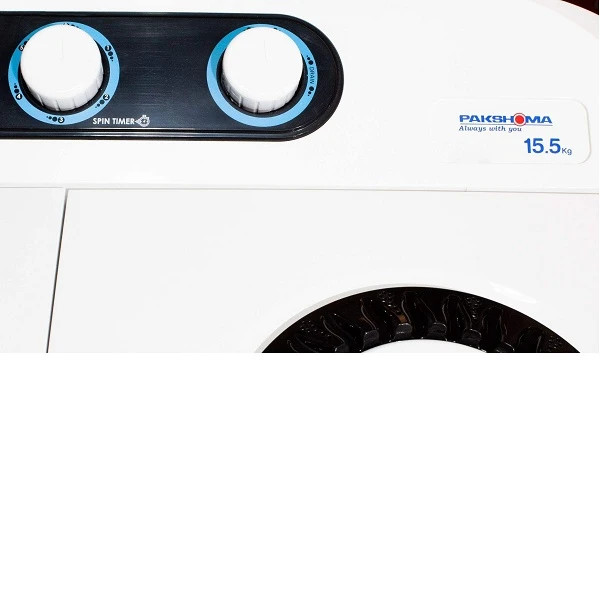 ماشین لباسشویی دوقلو 15.5 کیلو پاکشوما مدل PTF 1504 AJ