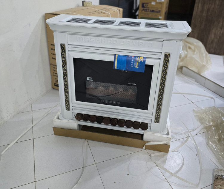 بخاری شومینه ۳۲۰۰۰ مشهد دوام مدل 850پایه دارMD-32