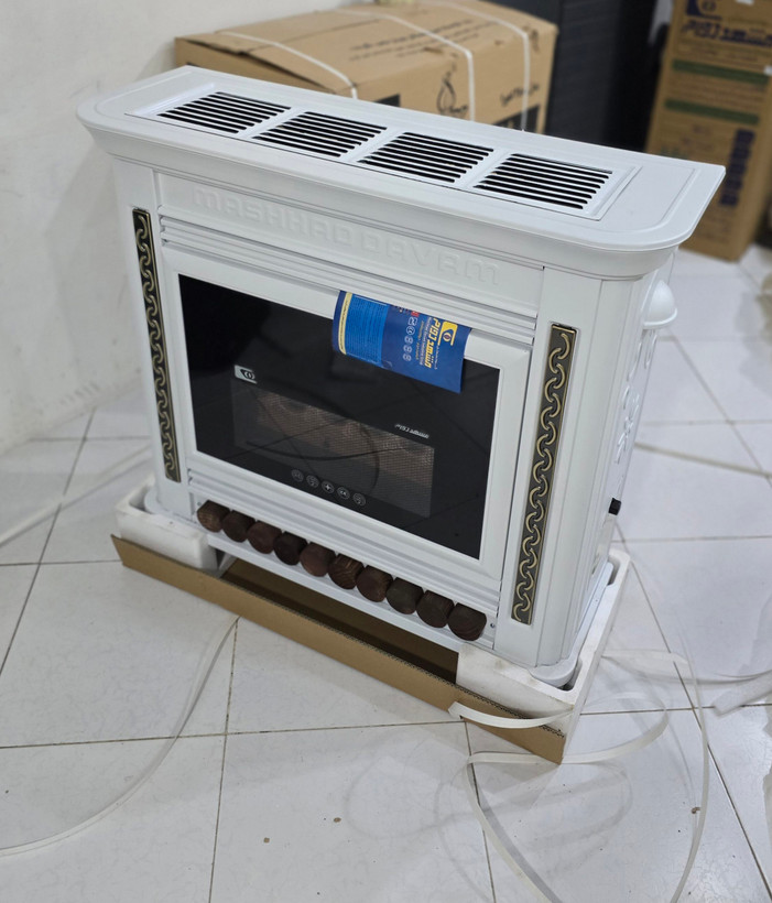 بخاری شومینه ۳۲۰۰۰ مشهد دوام مدل 850پایه دارMD-32
