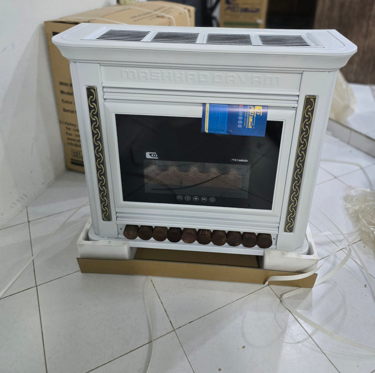 بخاری شومینه ۳۲۰۰۰ مشهد دوام مدل 850پایه دارMD-32